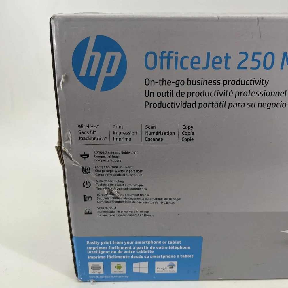 HP OfficeJet 250 Mobile All-in-One Printer - NEW IN BOX